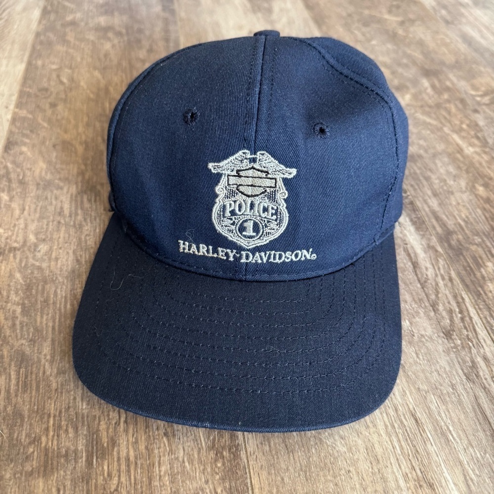 Harley-Davidson “Police” Edition Navy Blue Baseball Hat